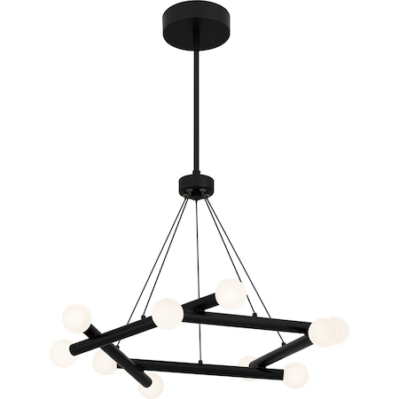 Quoizel Cyprus Chandelier Led Light Matte Black PCCYP5023MBK